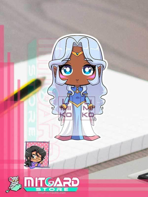 VOLTRON Allura Sticker vinil adhesive anime by Limiko’s Art - 1